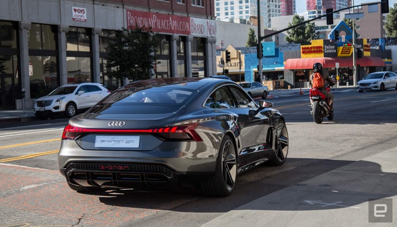 Audi E-Tron GT concept car