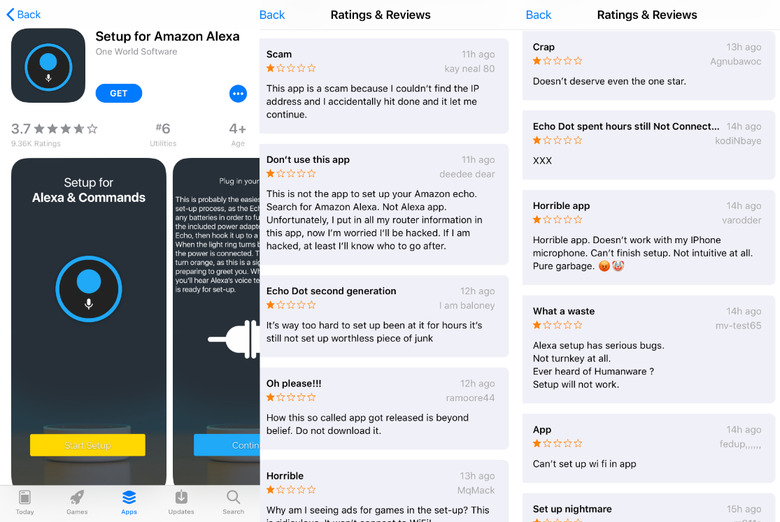 FAke Alexa App