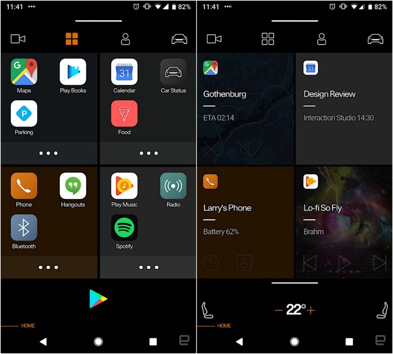 Polestar 2 Home Screen