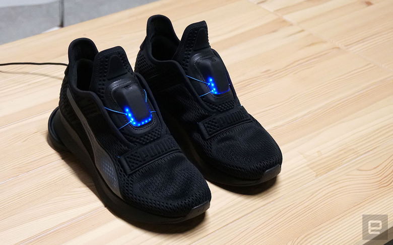 Puma Fi self-lacing shoes