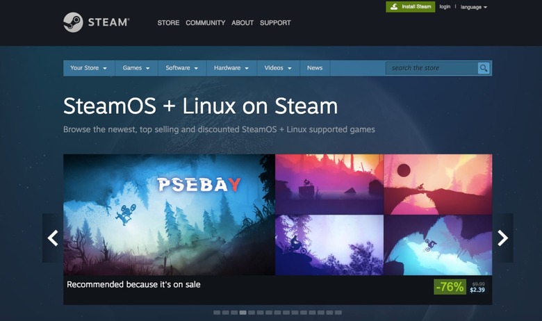 Linux on Steam