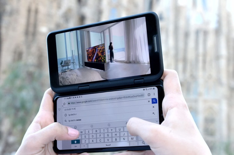 LG V50 ThinQ press images