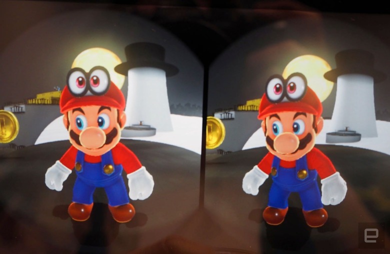 Super Mario Odyssey in VR