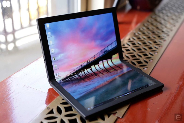 Lenovo ThinkPad X1 foldable concept PC