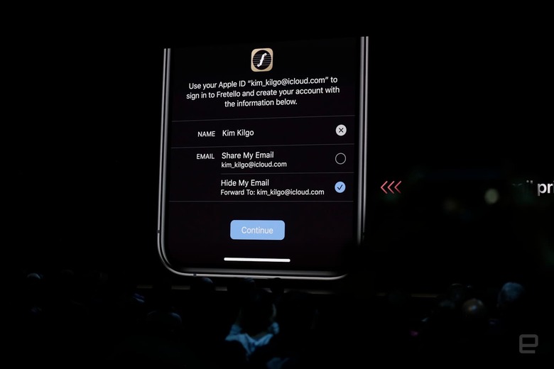 Sign in with Apple