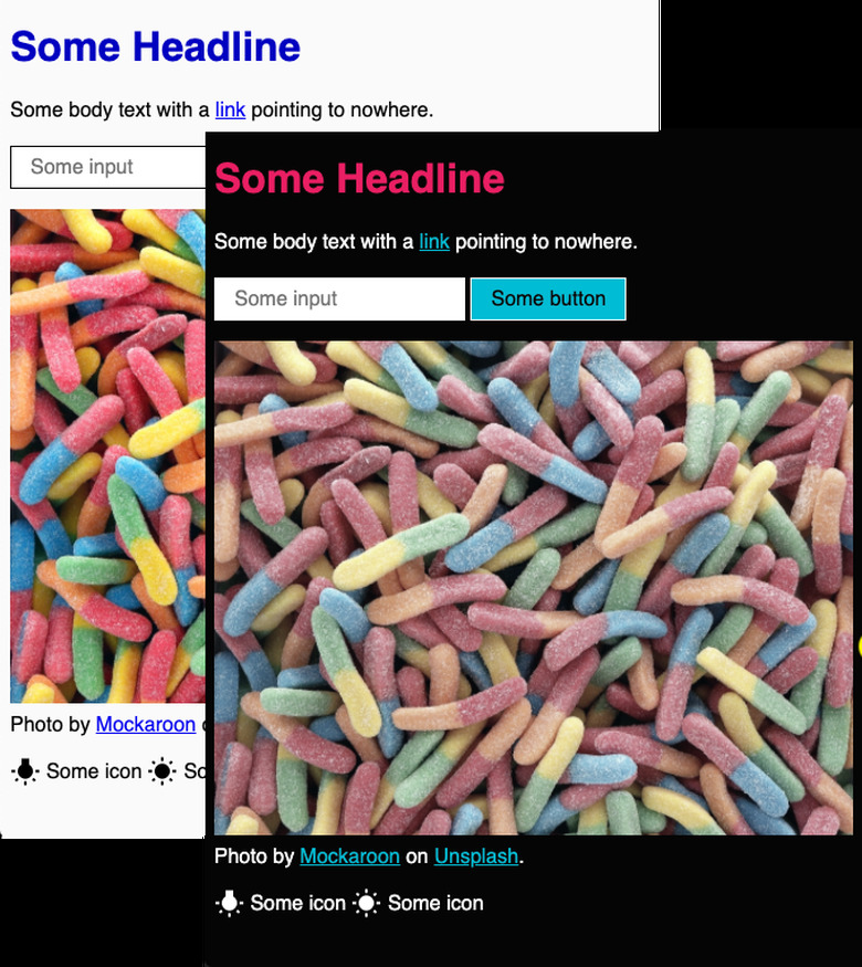 Chrome dark mode