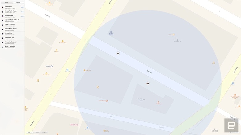 Find My in macOS Catalina