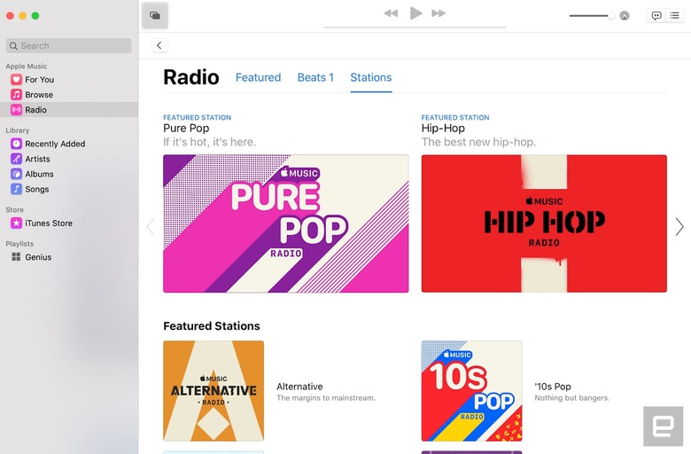 Music app in macOS Catalina