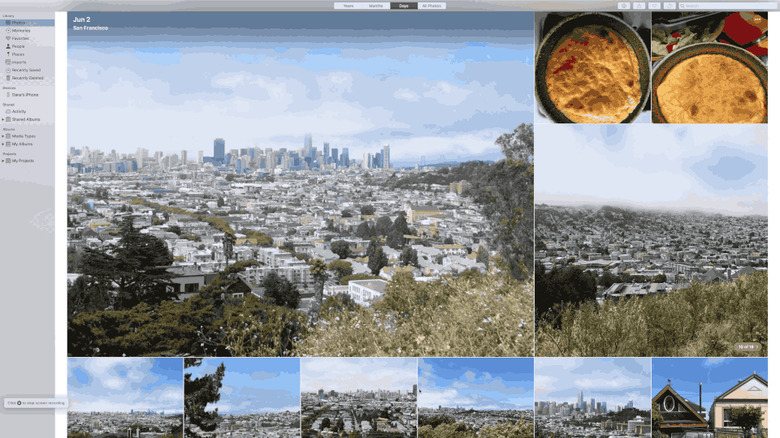 Photos app in macOS Catalina