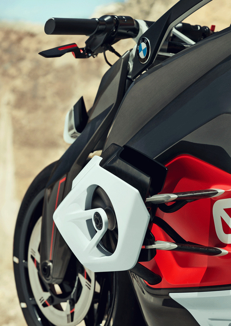 BMW Motorrad Vision DC Roadster battery cooling