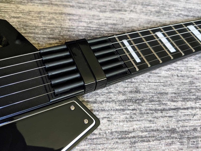 Jammy's digital guitar is a futuristic idea let down by today's tech