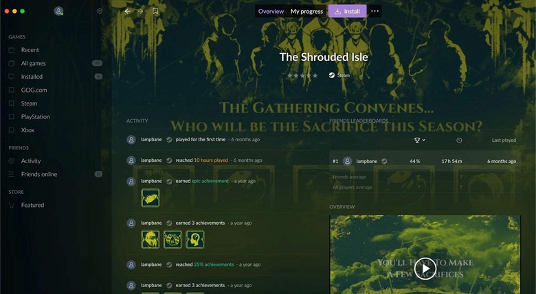 GOG Galaxy 2.0