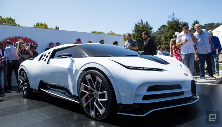 Bugatti Centodieci unveil