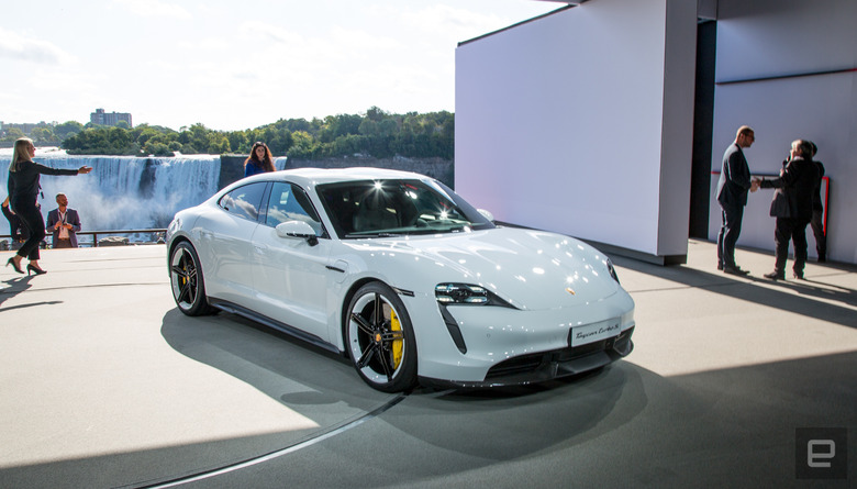 Porsche Taycan unveiling