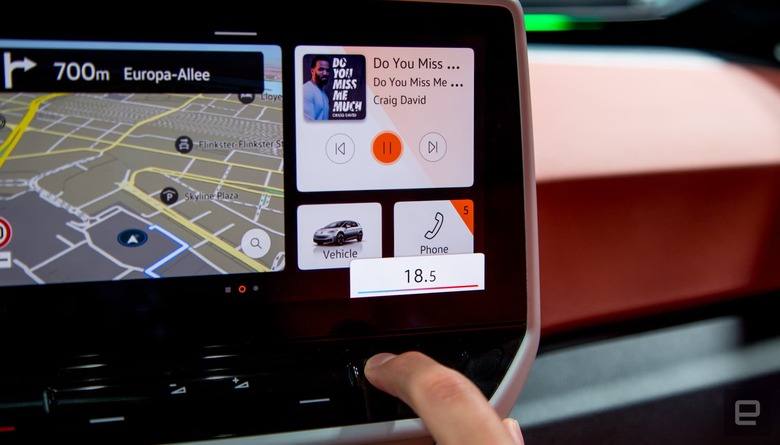 Volkswagen ID.3 infotainment system