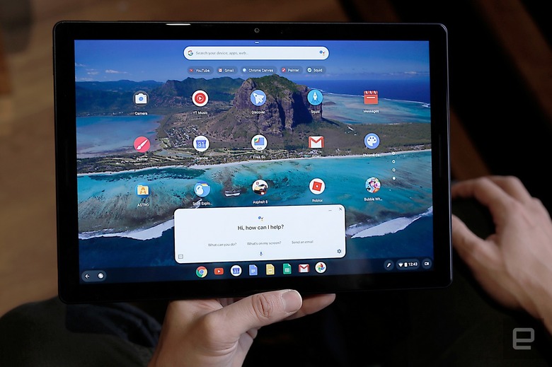 Google Assistant on the Pixel Slate