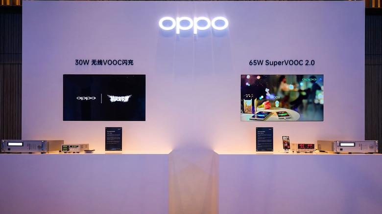 Oppo VOOC demos