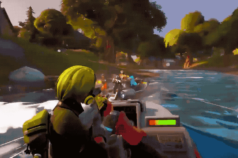 Boats in 'Fortnite'