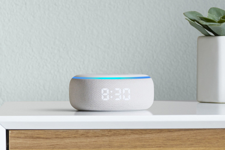 Echo Dot with Clock