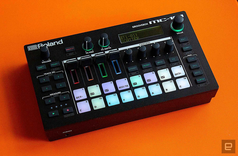Roland MC-101 review: Beats, bass and batteries
