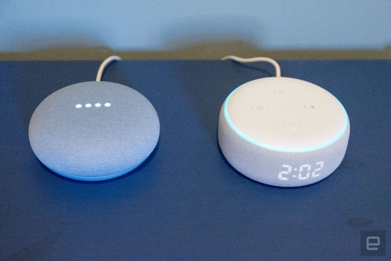 Nest Mini vs. Echo Dot