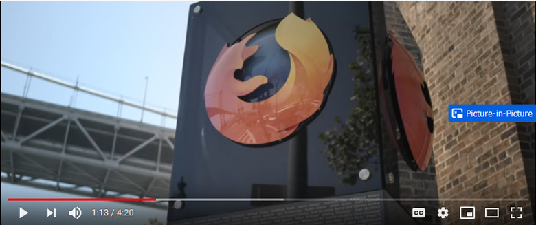 firefox picture in picture video playback