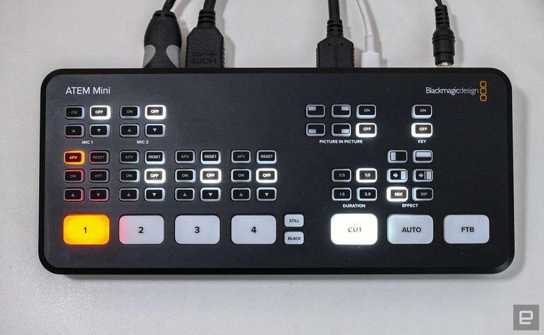 Blackmagic's ATEM Mini brings broadcast quality to YouTube and Twitch