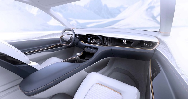 Fiat Chrysler Airflow Vision concept car interior