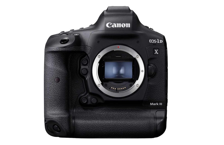 Canon 1DX Mark III DSLR camera 5.5K video 20fps shooting speeds