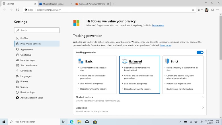 Edge Chromium
