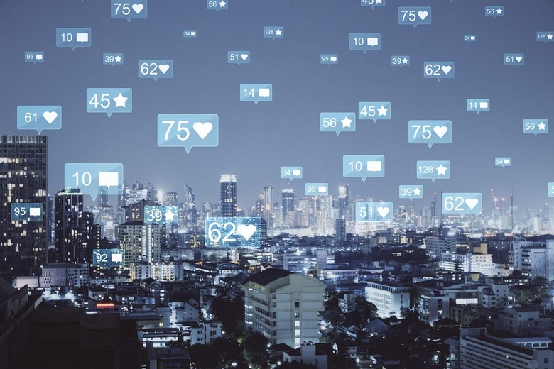 Night Bangkok social media backdrop