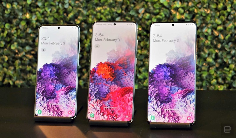 Samsung Galaxy S20, S20+ and S20 Ultra