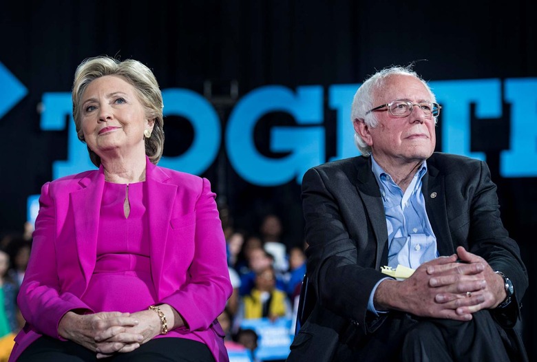Democratic Nominee for President of the United States former Secretary of State Hillary Clinton