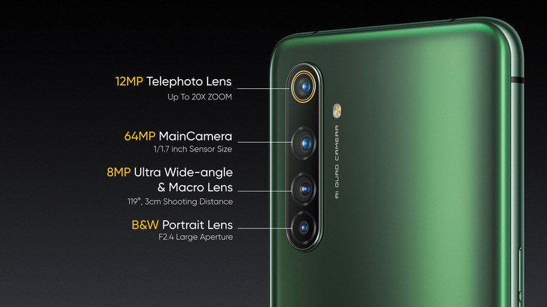 Realme X50 Pro rear cameras