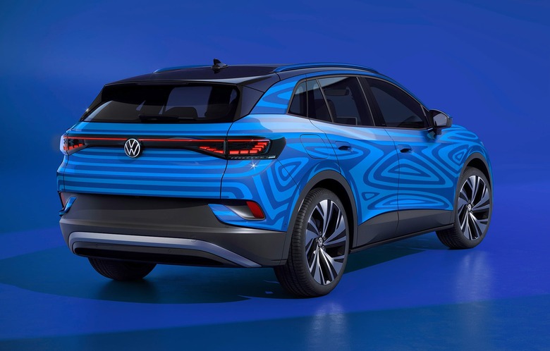 Volkswagen ID.4 crossover EV electric car