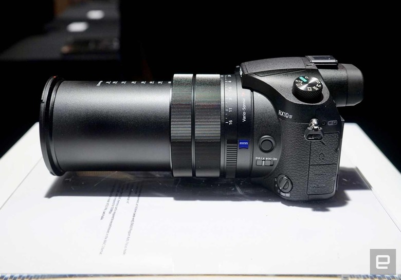 Sony RX10 Mark IV superzoom camera