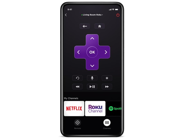 Roku mobile app