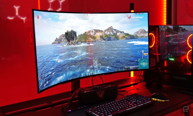 Not only does LG's latest 45-inch gaming monitor boast a super fast 240Hz display, it also features a very curvy 800R radius that delivers a cocoon-like experience.