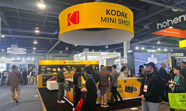 Image of a booth at CES 2025.