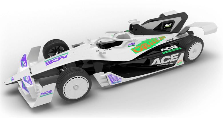 The current Ace Championship prototype based on a Formula E Gen2 car