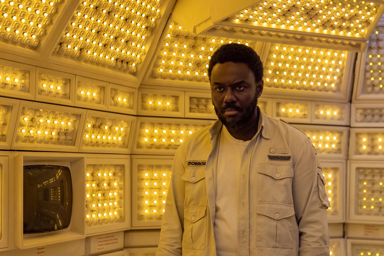Babou Ceesay as Morrow in Alien: Earth.