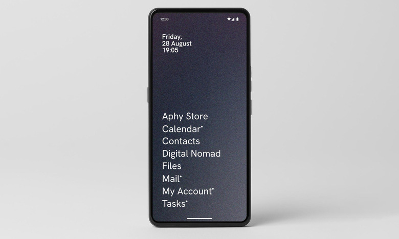 The Punkt MC03 phone.