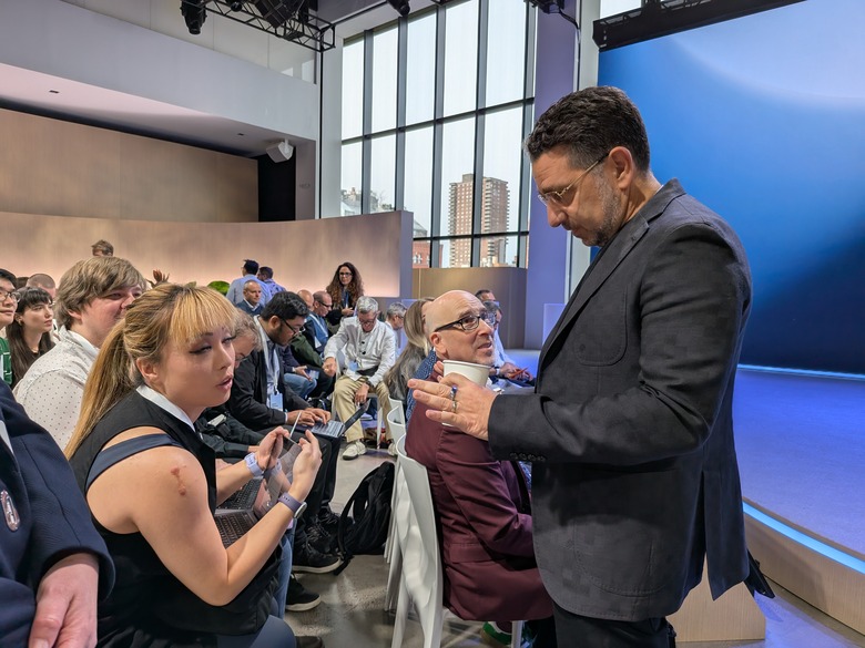Panos Panay at the Amazon event.