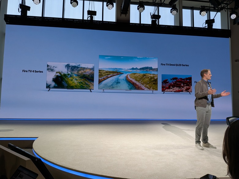 The new line of Amazon Fire TVs.