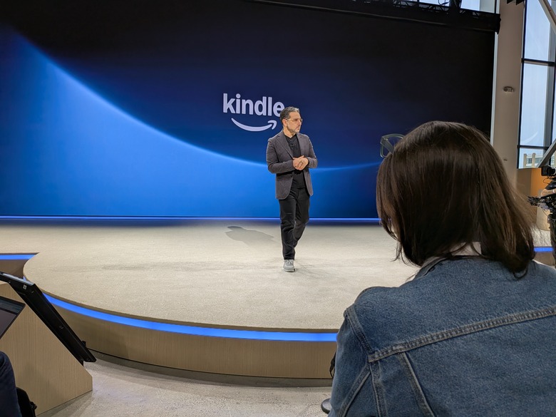 Panay is back to talk about Kindles.