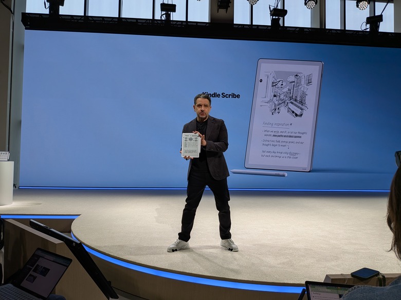 The new Kindle Scribe