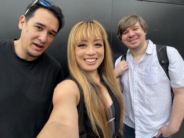 Team Engadget has arrived at Amazon's event!