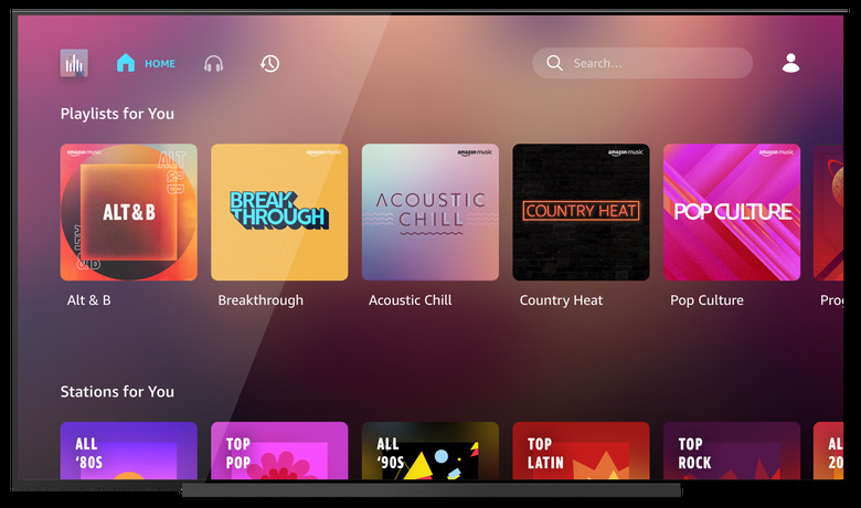Amazon Music on Android TV
