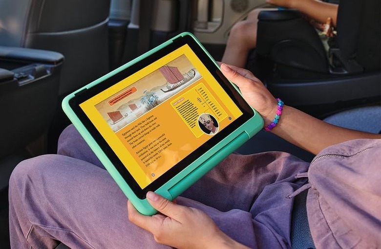 Amazon Fire HD 10 Kids Pro tablet.