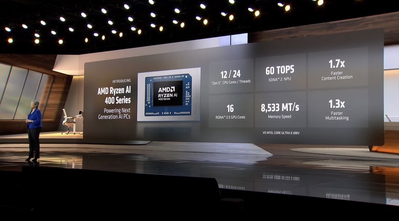 The Ryzen AI 400 Series is AMD's new family of laptop chips.